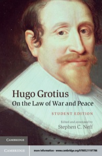 Imagen de portada: Hugo Grotius on the Law of War and Peace 9780521197786