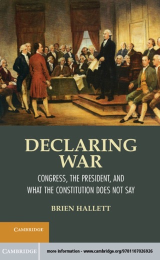 Cover image: Declaring War 9781107026926