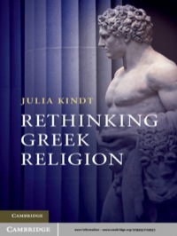 表紙画像: Rethinking Greek Religion 1st edition 9780521110921