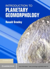 Imagen de portada: Introduction to Planetary Geomorphology 1st edition 9780521867115
