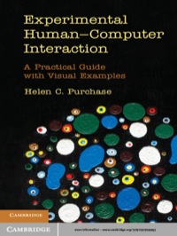 Titelbild: Experimental Human-Computer Interaction 1st edition 9781107010062
