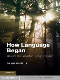 Cover image: How Language Began 1st edition 9781107021211