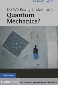 Cover image: Do We Really Understand Quantum Mechanics? 1st edition 9781107025011