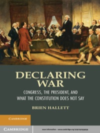 Imagen de portada: Declaring War 1st edition 9781107026926