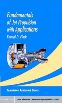 Cover image: Fundamentals of Jet Propulsion with Applications 1st edition 9780521819831