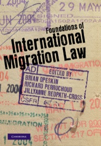 Cover image: Foundations of International Migration Law 9781107017719