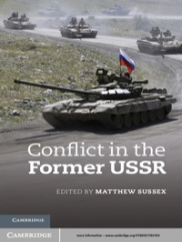 表紙画像: Conflict in the Former USSR 1st edition 9780521763103
