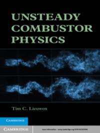 Imagen de portada: Unsteady Combustor Physics 1st edition 9781107015999