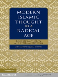 Imagen de portada: Modern Islamic Thought in a Radical Age 1st edition 9781107096455