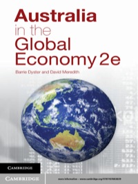 Omslagafbeelding: Australia in the Global Economy 2nd edition 9781107683839