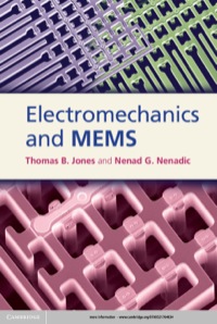 صورة الغلاف: Electromechanics and MEMS 9780521764834