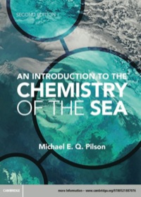 Imagen de portada: An Introduction to the Chemistry of the Sea 2nd edition 9780521887076