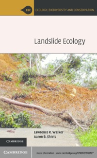 صورة الغلاف: Landslide Ecology 1st edition 9780521190527