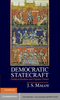 Cover image: Democratic Statecraft 1st edition 9780521192200