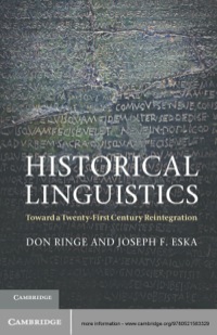 Immagine di copertina: Historical Linguistics 1st edition 9780521583329