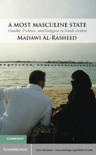 Cover image: A Most Masculine State 1st edition 9780521761048