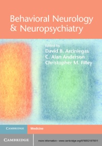 Imagen de portada: Behavioral Neurology & Neuropsychiatry 1st edition 9780521875011
