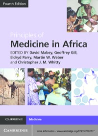 Cover image: Principles of Medicine in Africa 4th edition 9781107002517