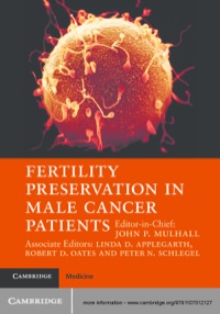 Cover image: Fertility Preservation in Male Cancer Patients 1st edition 9781107012127
