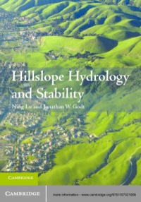Imagen de portada: Hillslope Hydrology and Stability 1st edition 9781107021068