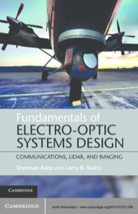 表紙画像: Fundamentals of Electro-Optic Systems Design 1st edition 9781107021396