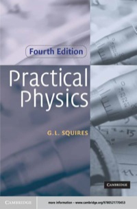 Imagen de portada: Practical Physics 4th edition 9780521779401