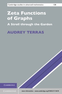 صورة الغلاف: Zeta Functions of Graphs 1st edition 9780521113670