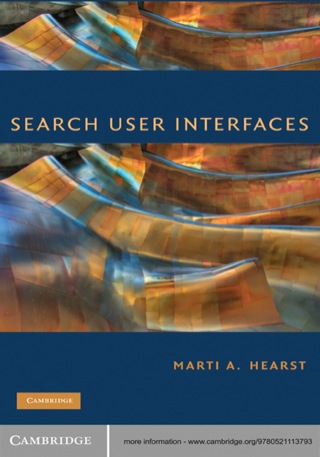 Cover image: Search User Interfaces 1st edition 9780521113793