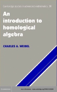 表紙画像: An Introduction to Homological Algebra 1st edition 9780521559874