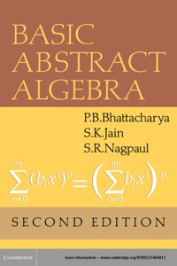 Cover image: Basic Abstract Algebra 2nd edition 9780521460811