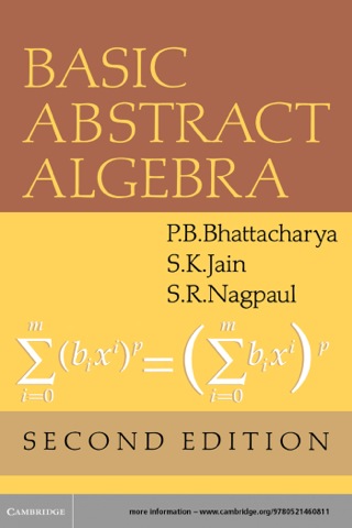 Cover image: Basic Abstract Algebra 2nd edition 9780521460811