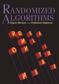 Immagine di copertina: Randomized Algorithms 1st edition 9780521474658