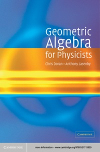 Cover image: Geometric Algebra for Physicists 1st edition 9780521715959