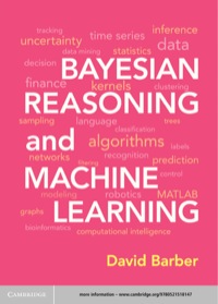Cover image: Bayesian Reasoning and Machine Learning 1st edition 9780521518147