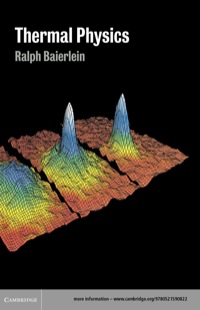 Cover image: Thermal Physics 1st edition 9780521658386