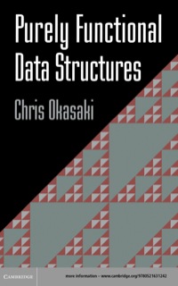 Imagen de portada: Purely Functional Data Structures 1st edition 9780521631242