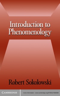 Cover image: Introduction to Phenomenology 1st edition 9780521660990