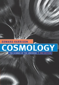 Cover image: Cosmology 2nd edition 9780521661485