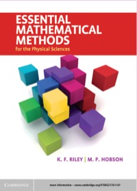 表紙画像: Essential Mathematical Methods for the Physical Sciences 1st edition 9780521761147