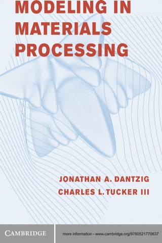 Immagine di copertina: Modeling in Materials Processing 1st edition 9780521770637