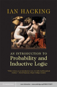Imagen de portada: An Introduction to Probability and Inductive Logic 1st edition 9780521772877