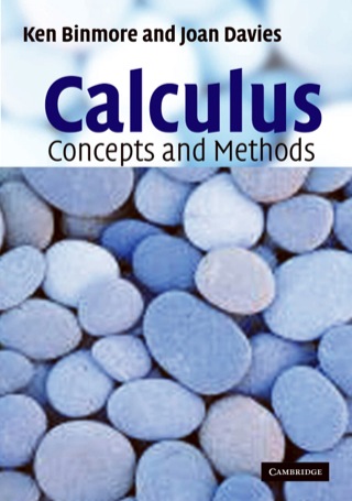 Cover image: Calculus: Concepts and Methods 1st edition 9780521775410