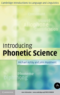 Omslagafbeelding: Introducing Phonetic Science 1st edition 9780521808828