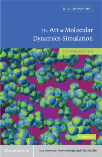 Cover image: The Art of Molecular Dynamics Simulation 2nd edition 9780521825689