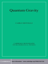 表紙画像: Quantum Gravity 1st edition 9780521715966