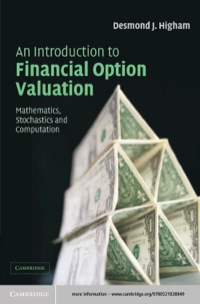 表紙画像: An Introduction to Financial Option Valuation 1st edition 9780521547574
