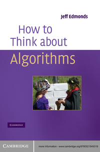 Imagen de portada: How to Think About Algorithms 9780521614108