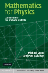 Imagen de portada: Mathematics for Physics 1st edition 9780521854030