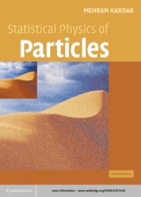 Omslagafbeelding: Statistical Physics of Particles 1st edition 9780521873420