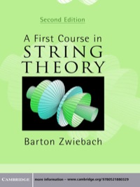 Omslagafbeelding: A First Course in String Theory 2nd edition 9780521880329